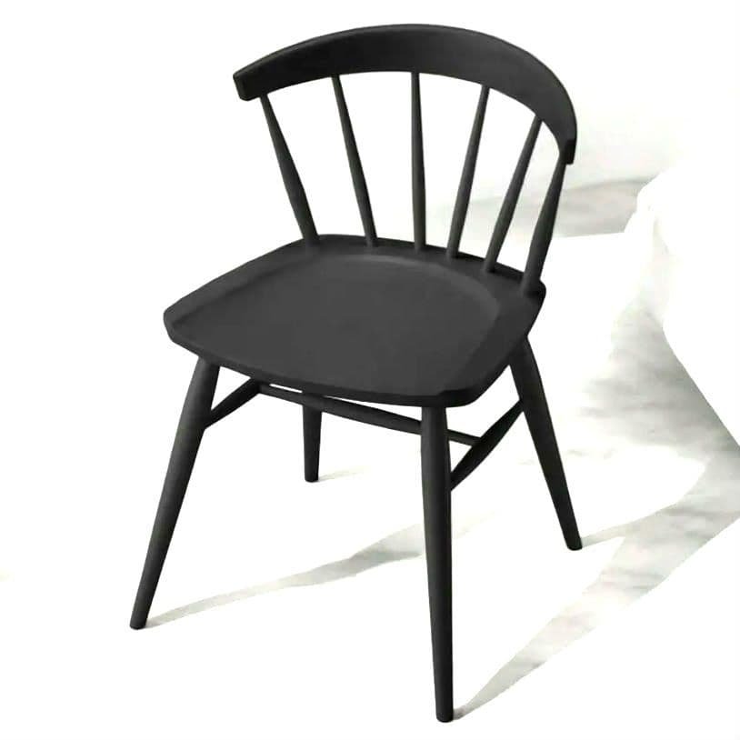 294】Oliver　オリバー　ダイニングチェア　ウィンザーチェア　希少ブラック