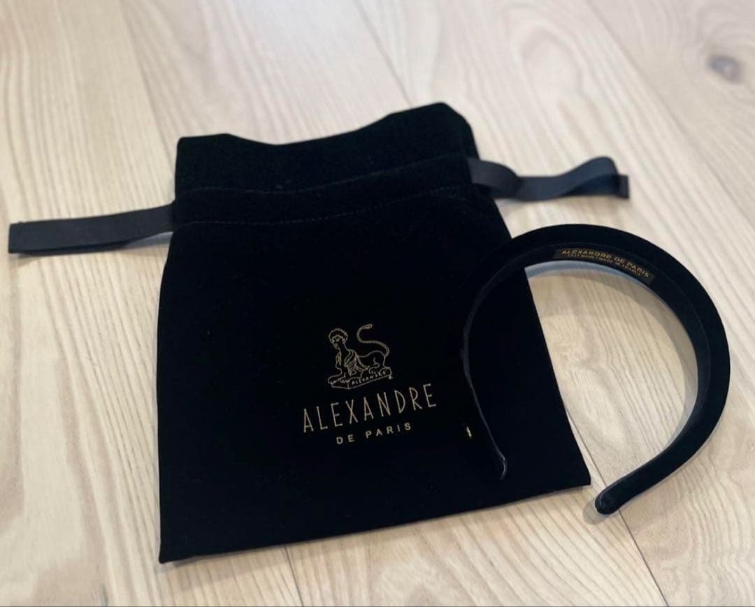 アレクサンドルドゥパリ　ベロアカチューシャ