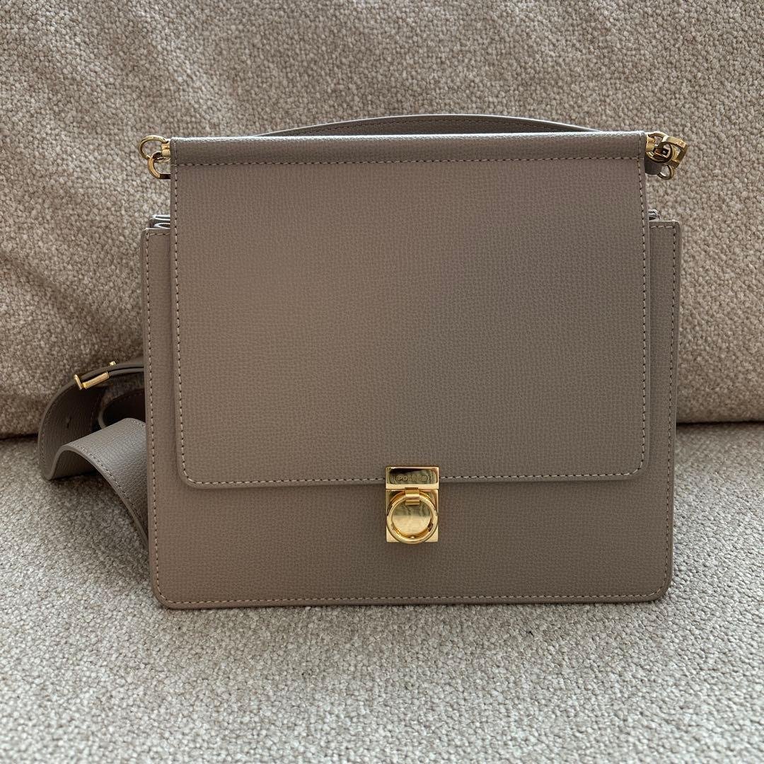 ポレーヌ　POLÈNE Numéro Sept ショルダーバッグ　トープ