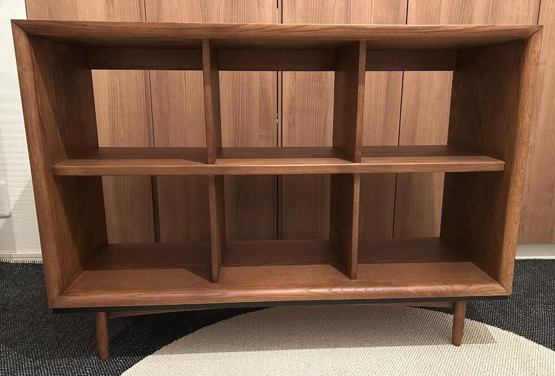 木製オープンシェルフ 北欧風（ティモ オープン シェルフ）