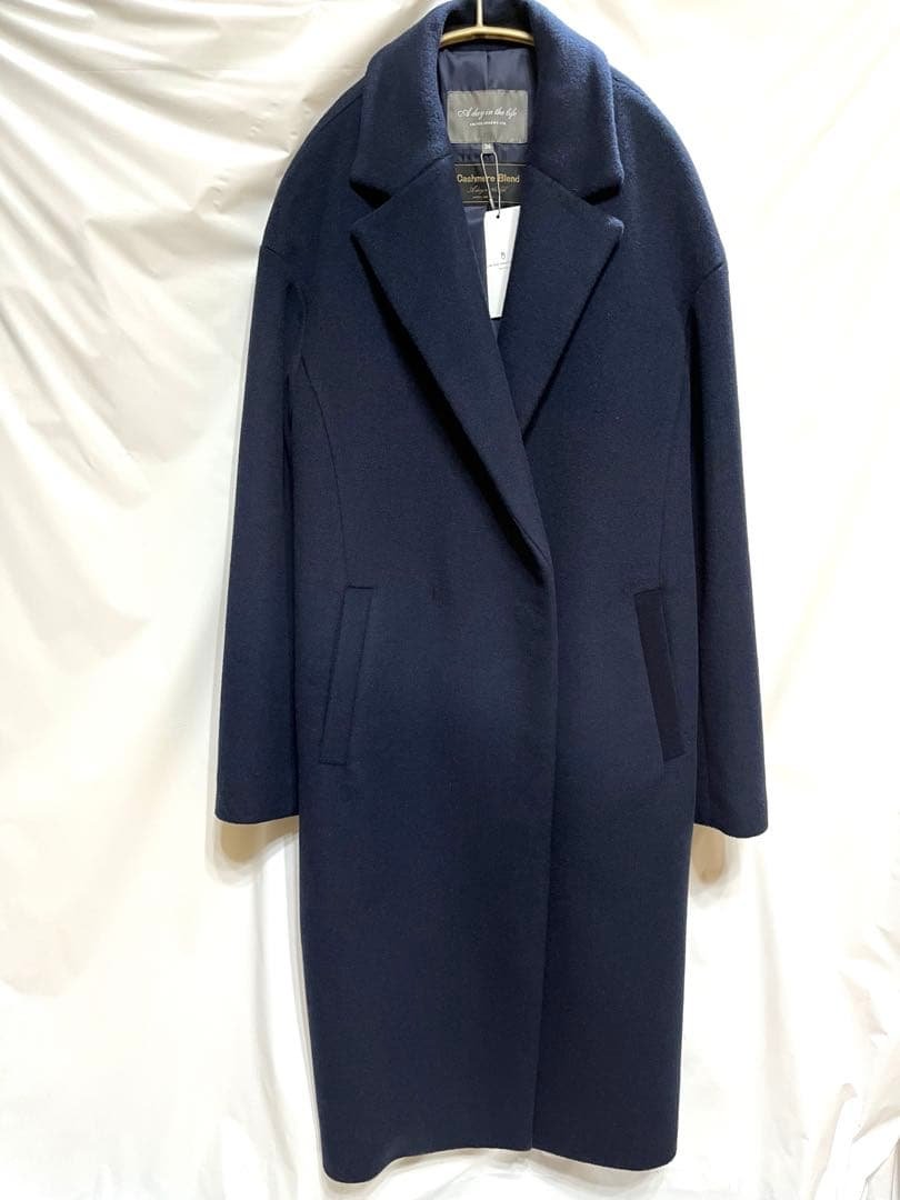 ユナイテッドアローズ　A DAY IN THE LIFE コート　ネイビー