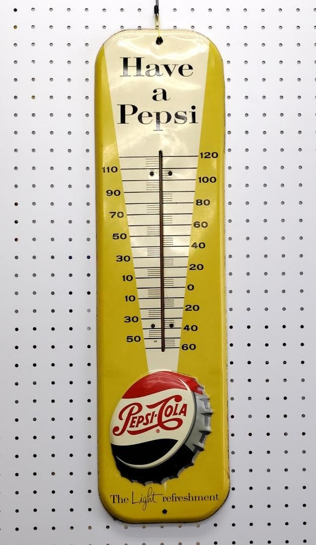 ペプシコーラ ペプシ温度計　1951～1962　レトロ　Have a Pepsi