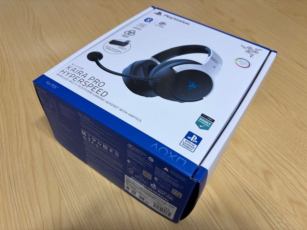 【美品】Razer レイザー Kaira Pro　ワイヤレスヘッドセット