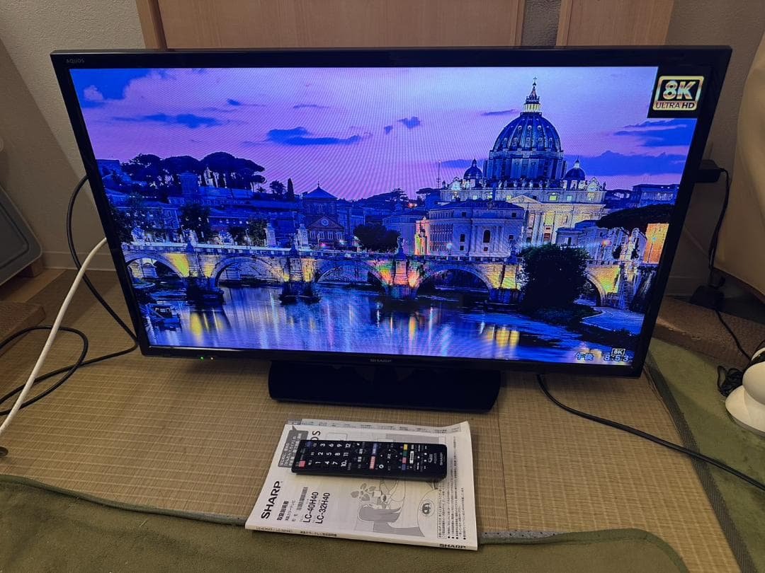 SHARP　シャープ　32型　テレビ　LC-32H40　2017年製　超美品！