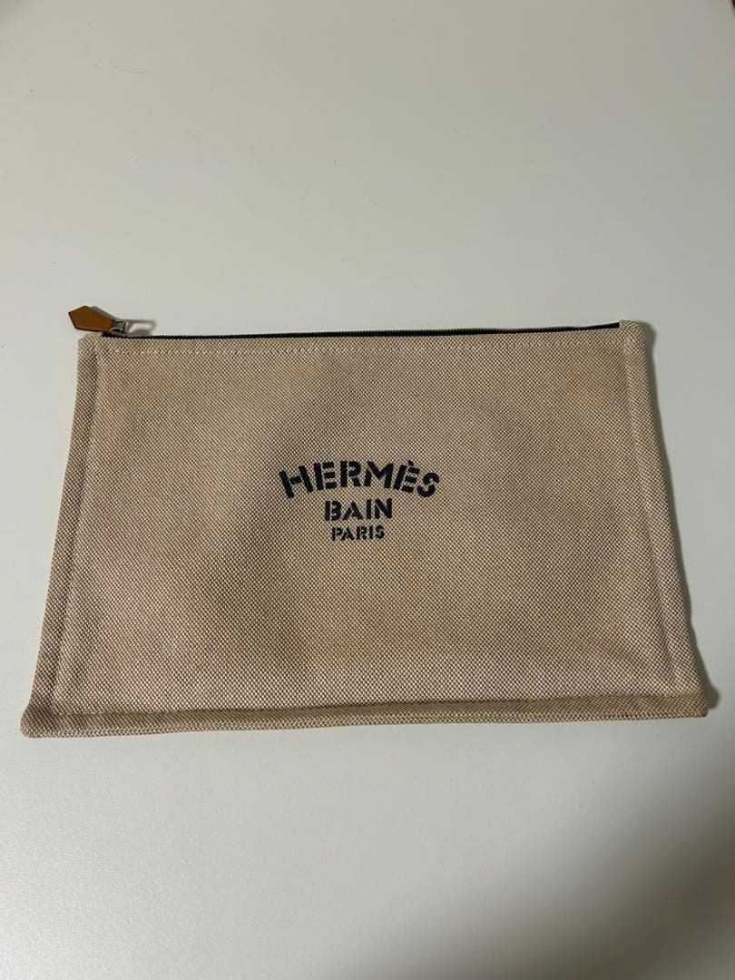 HERMES BAIN エルメス ベイン　ポーチ　クラッチバッグ フランス製