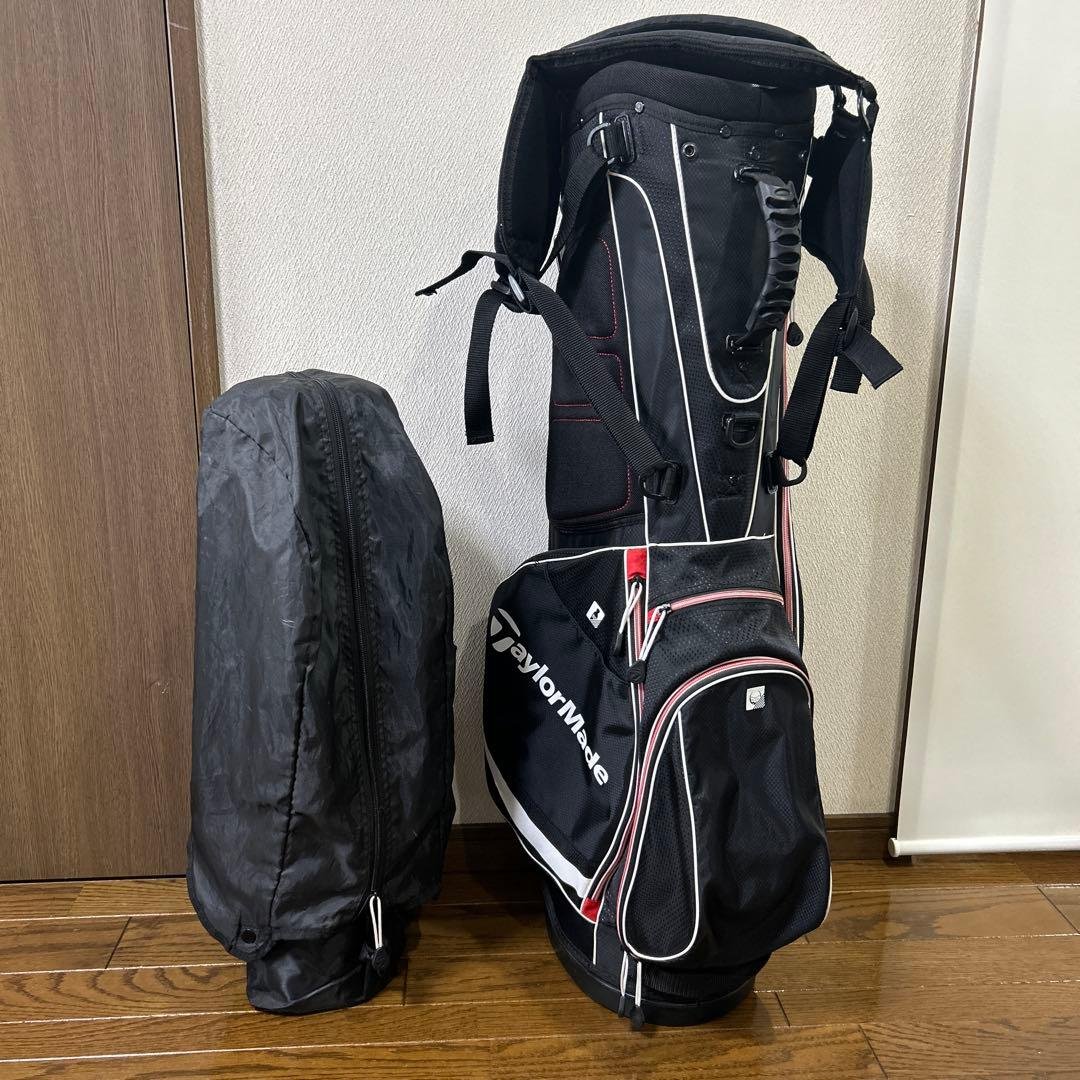 テーラーメイド　スタンド式キャディバッグ　黒系色