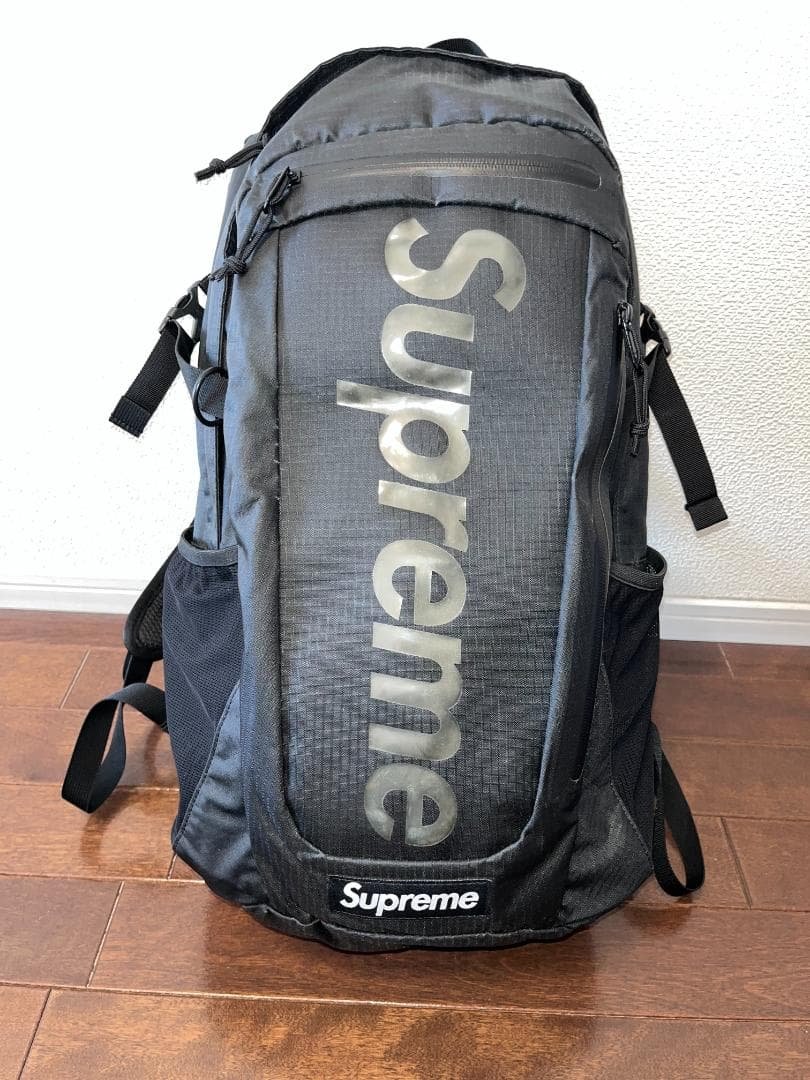 Supreme ブラック バックパック