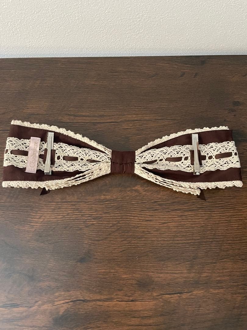 Chalmiereベイクドベリーロング丈ジャンスカ　ヘッドドレスセット