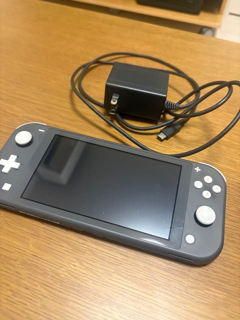 Nintendo Switch Lite グレー 充電器付き【箱無し】