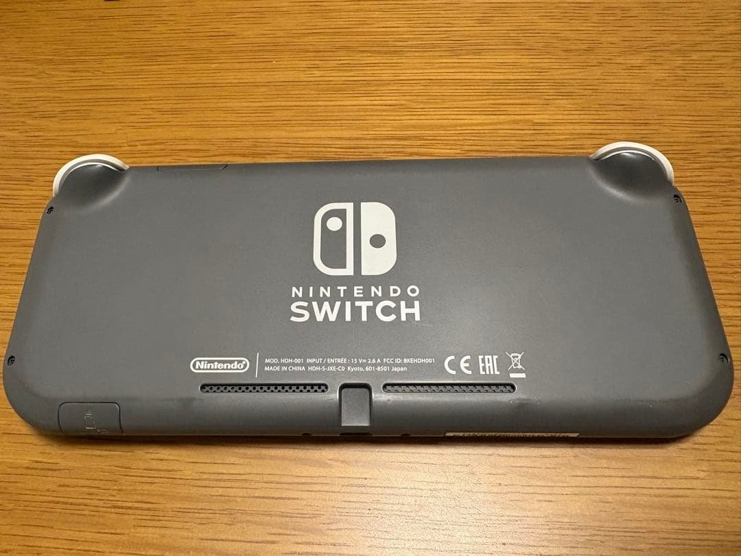 Nintendo Switch Lite グレー 充電器付き【箱無し】