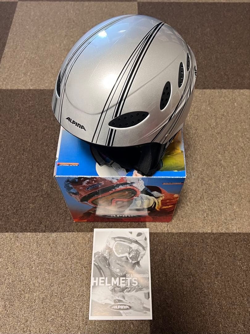 美品★アルピナalpina pro 6.3flex 58〜61サイズ　ヘルメット