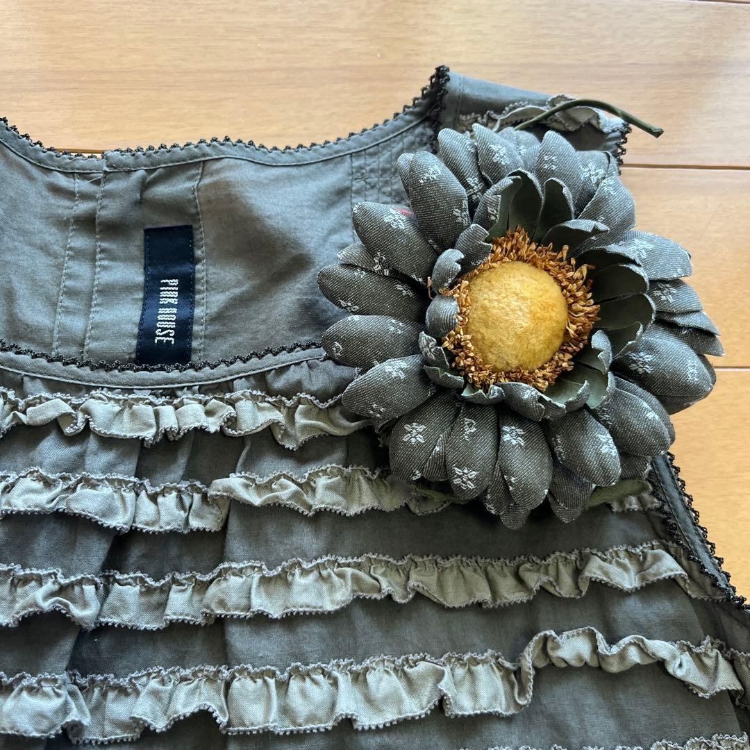 ピンクハウスノースリーブブラウス