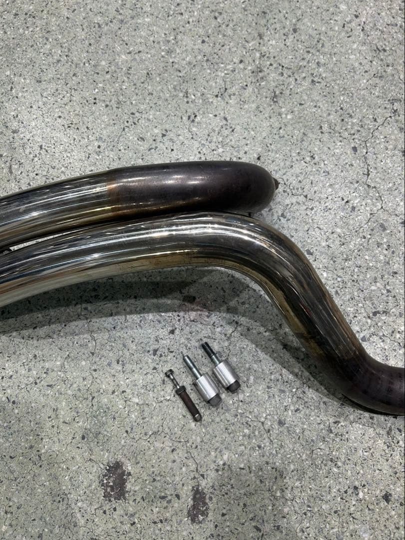 ヤマハ ドラッグスター400 クラシック 4TR 社外　ベントマフラー