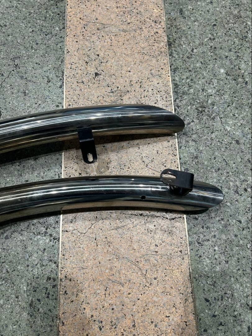 ヤマハ ドラッグスター400 クラシック 4TR 社外　ベントマフラー