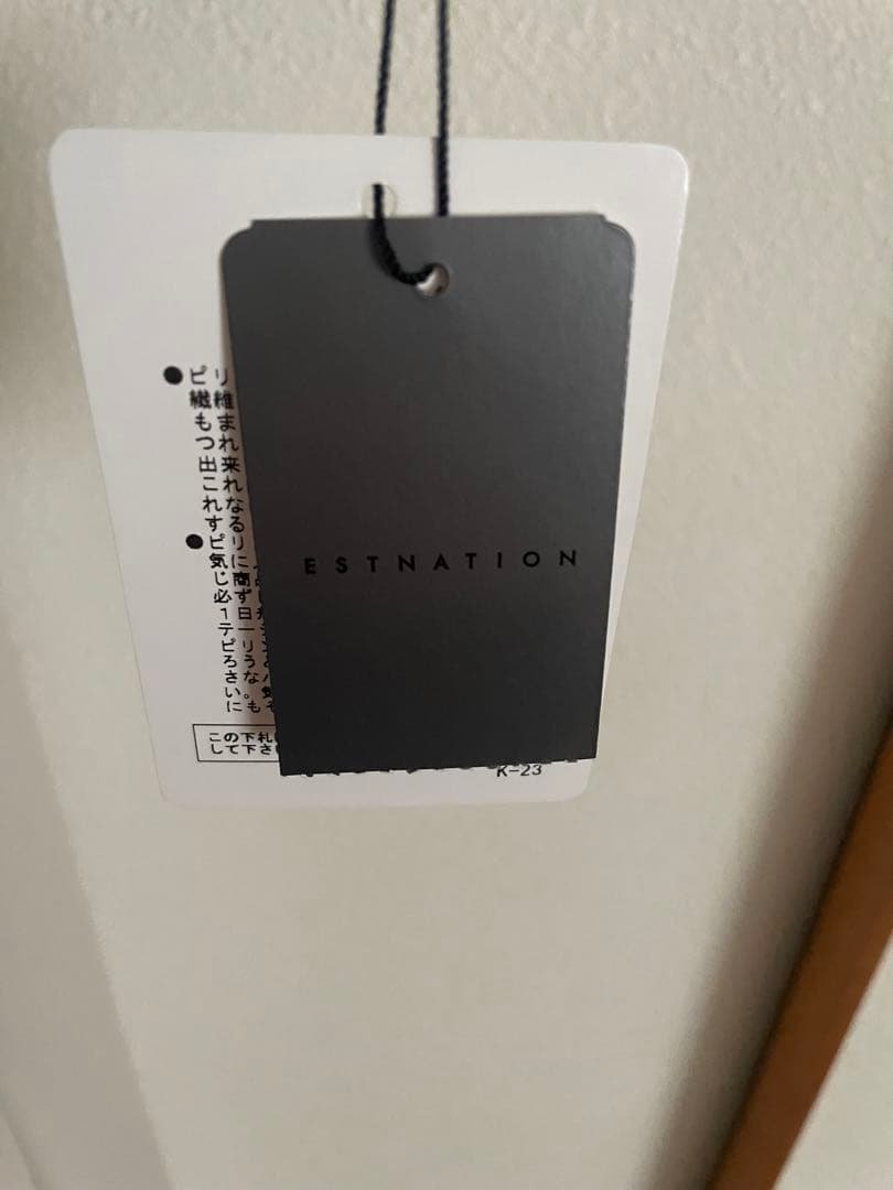 ★未使用品★エストネーション　ウールショールロングコート　size36