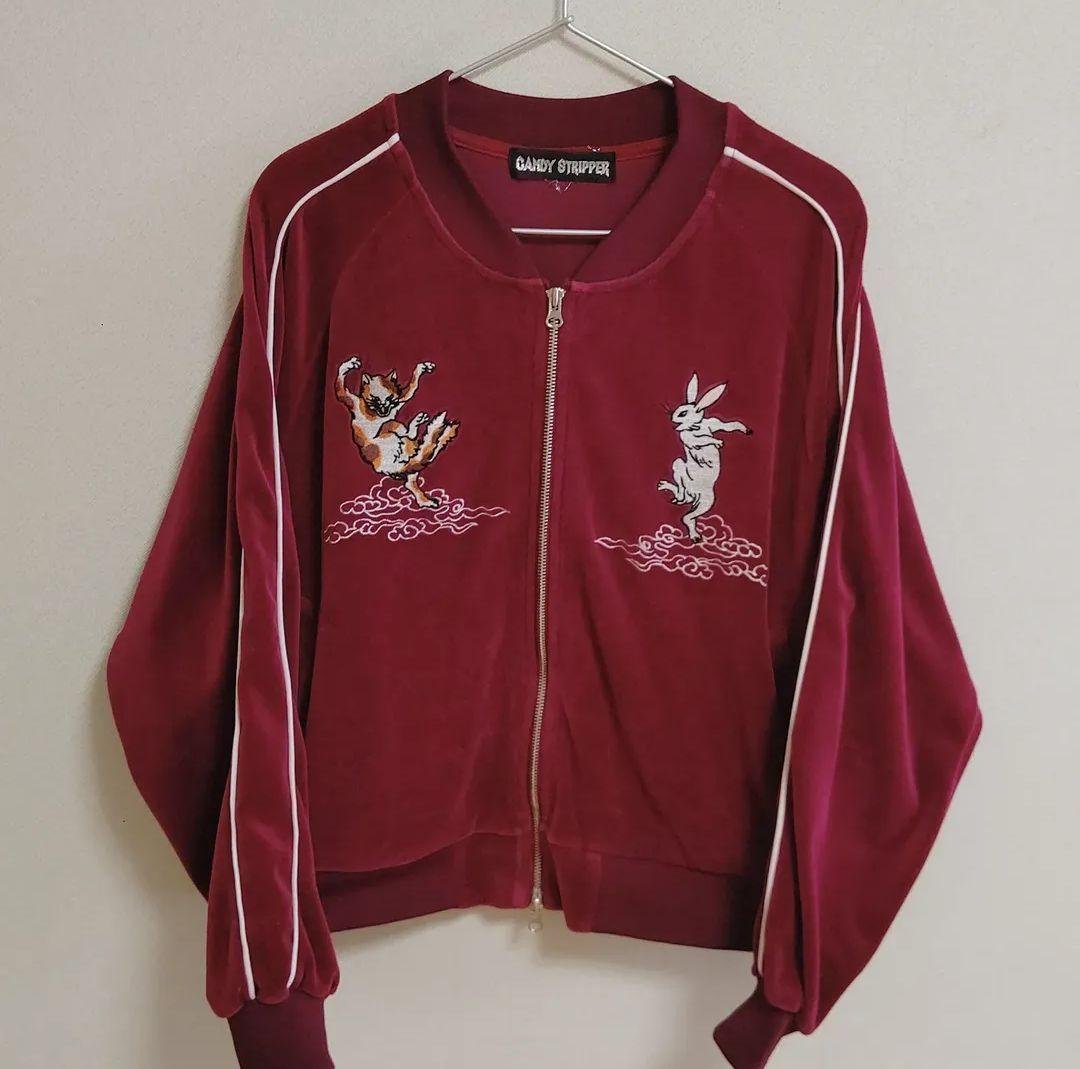 【CANDY STRIPPER】トラックジャケット(美品)