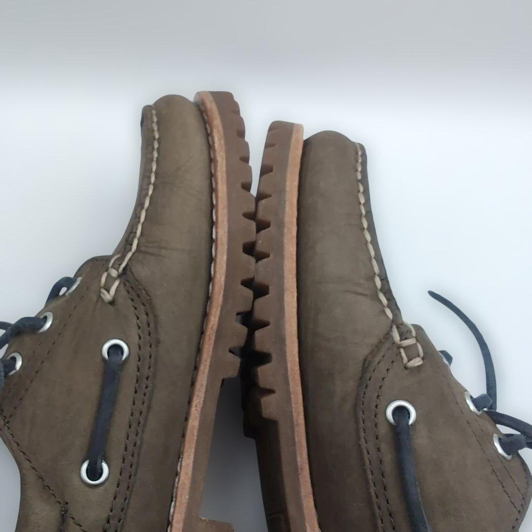 ティンバーランド 3アイラグハンドソーンボートシューズ ヌバック