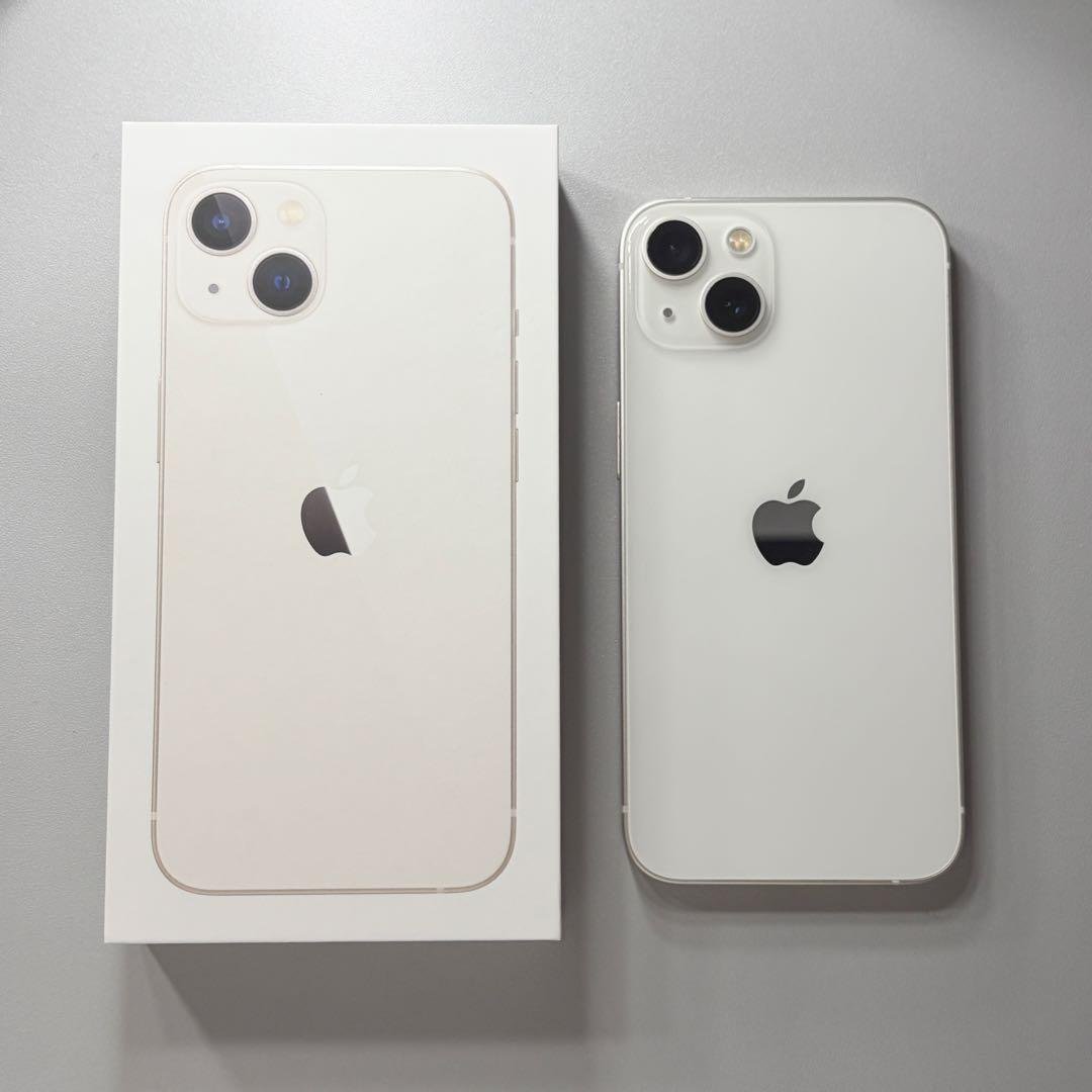 即発送＊ iPhone13 256GB SIMフリー スターライト（ホワイト）