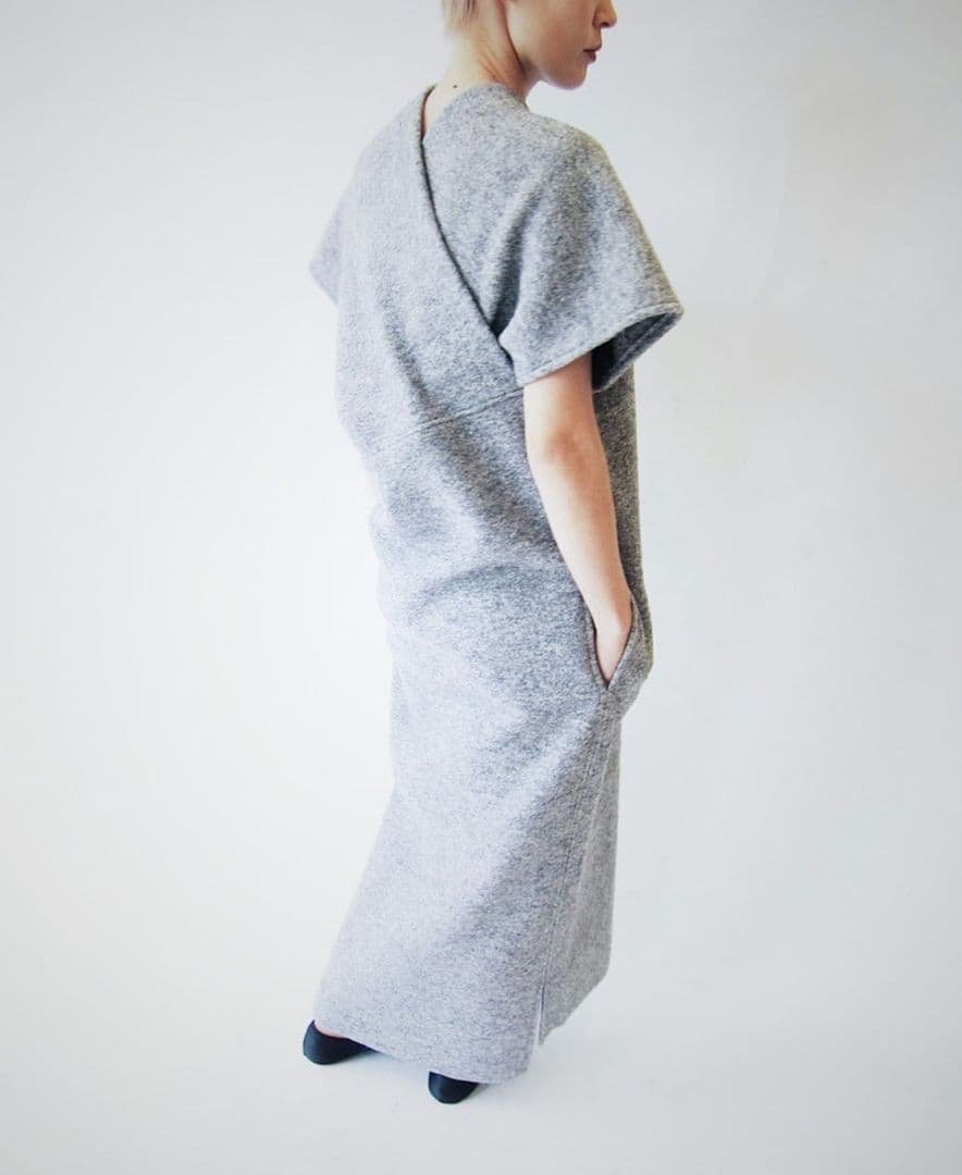 エメラルドサーティーン　ラップデザイン ワンピース　ネイビー