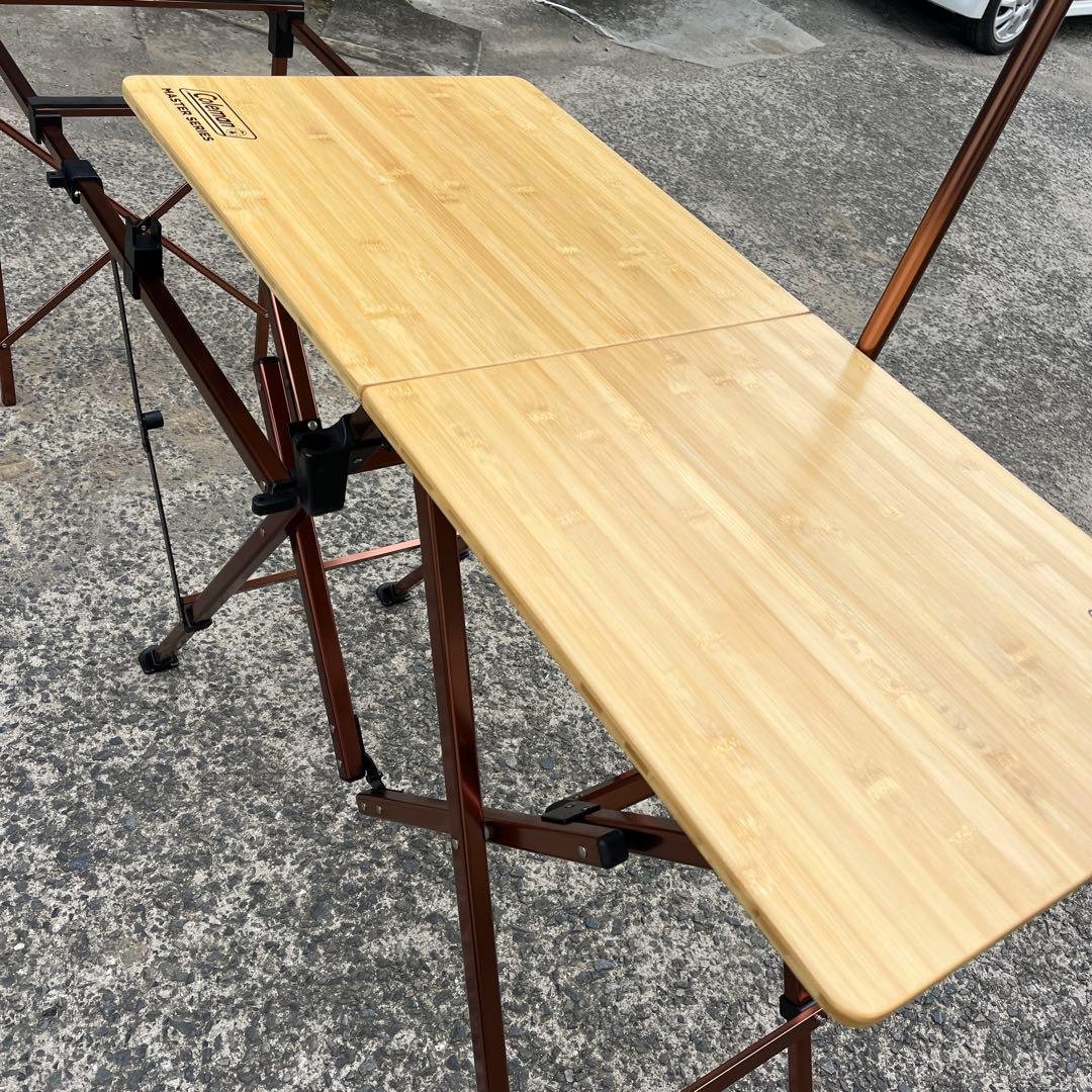 値下げ中　コールマン キッチンテーブル MASTER SERIES 折りたたみ
