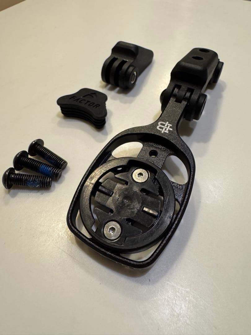 BLACK INC 一体型エアロバーステム AB02 400/90mm