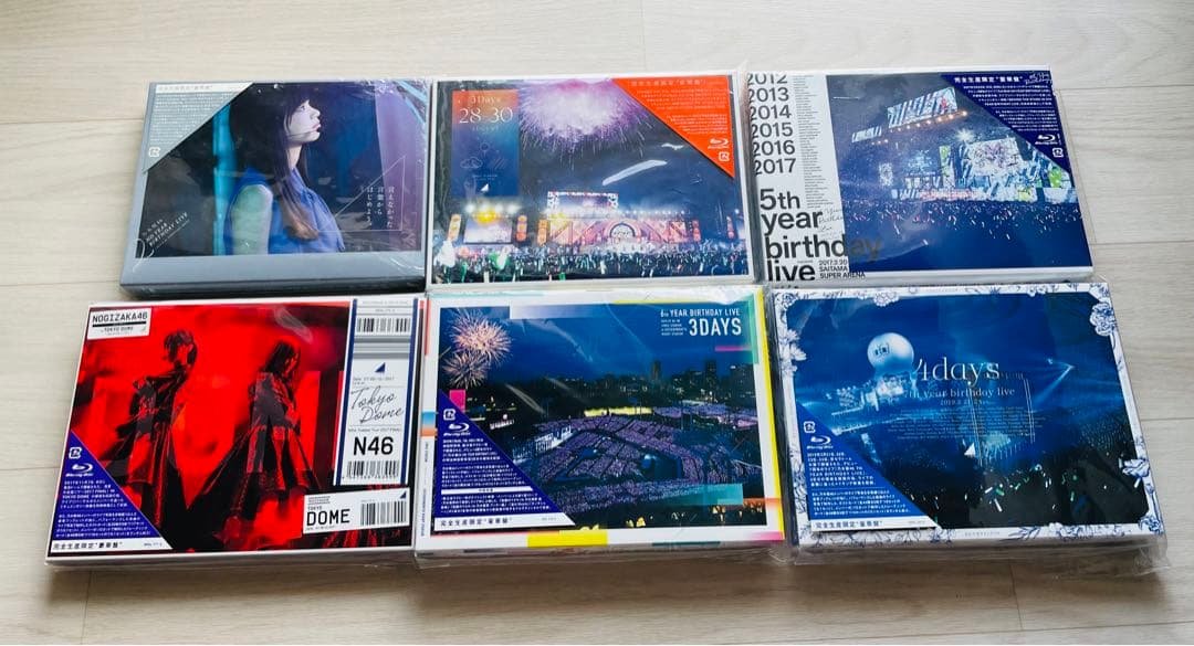 乃木坂46 BIRTHDAY LIVE＋真夏の全国ツアー 6点セット