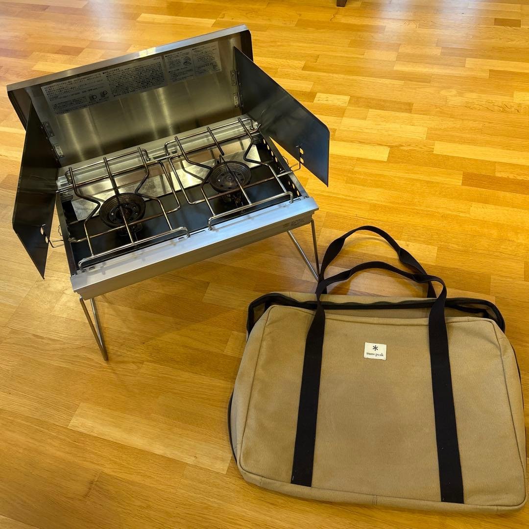 スノーピーク ギガパワーツーバーナー 液出し　GS-230 収納ケース セット