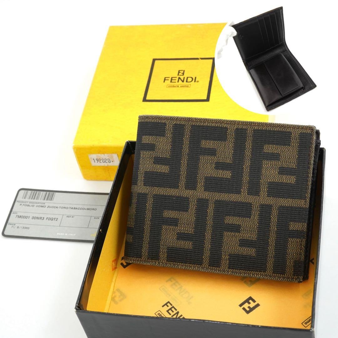 ✨セット✨　FENDI ミニ財布　ズッカ　ズッキーノ　キャンバス