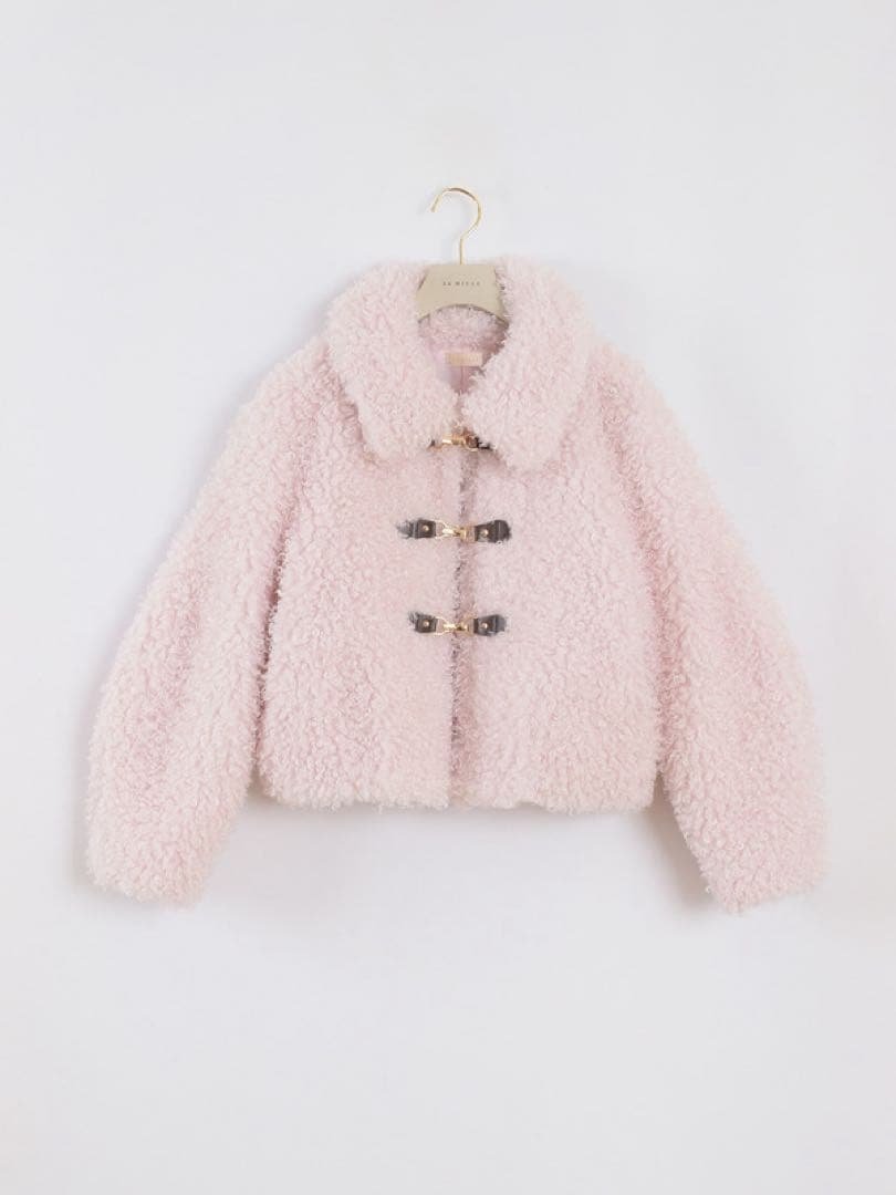 Án MILLE ビットモコモココート ピンク