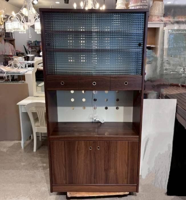 【美品】NOCE 食器棚 ANALOGUE キッチンボード 幅85 高さ165