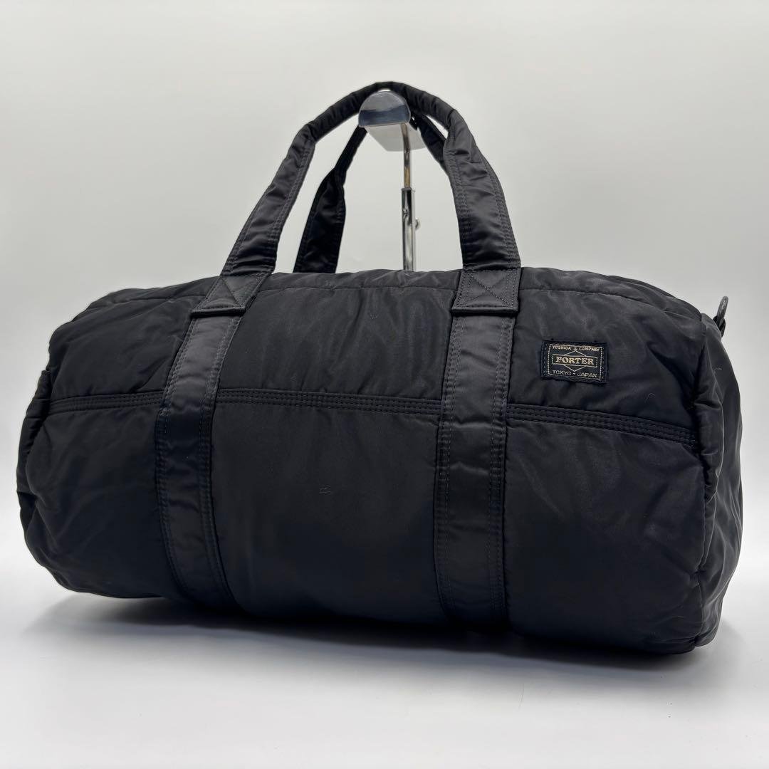 PORTER ポーター タンカー ボストンバッグ ダッフルバッグ ブラック 黒