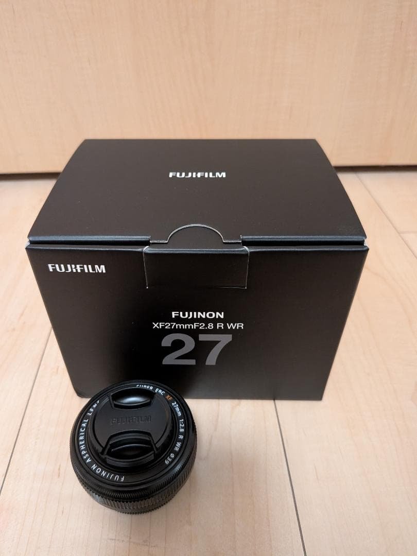 Fujifilm XF27mm F2.8 R WR 単焦点レンズ