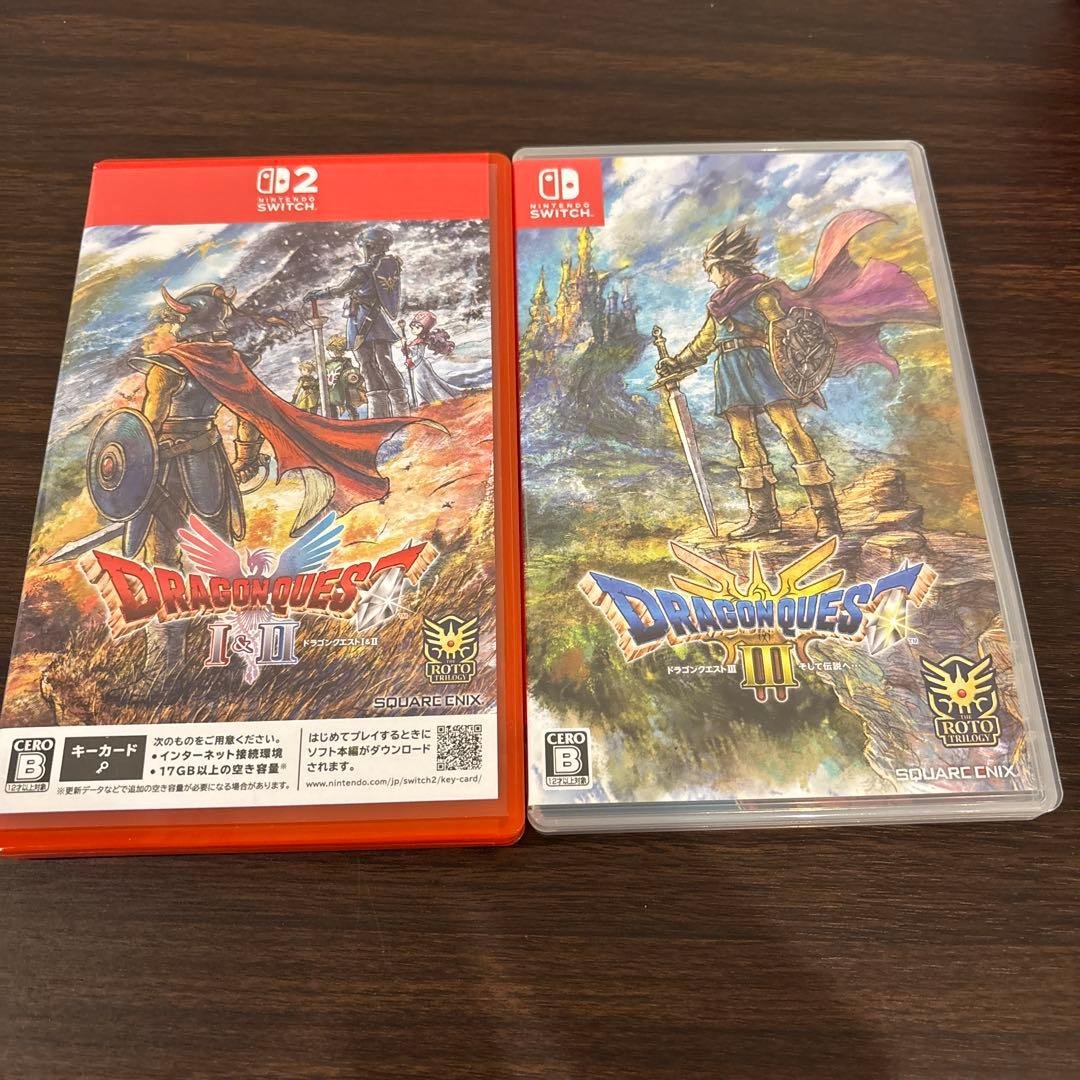 ドラゴンクエスト1&2 3 2本セット　Switch ドラクエ