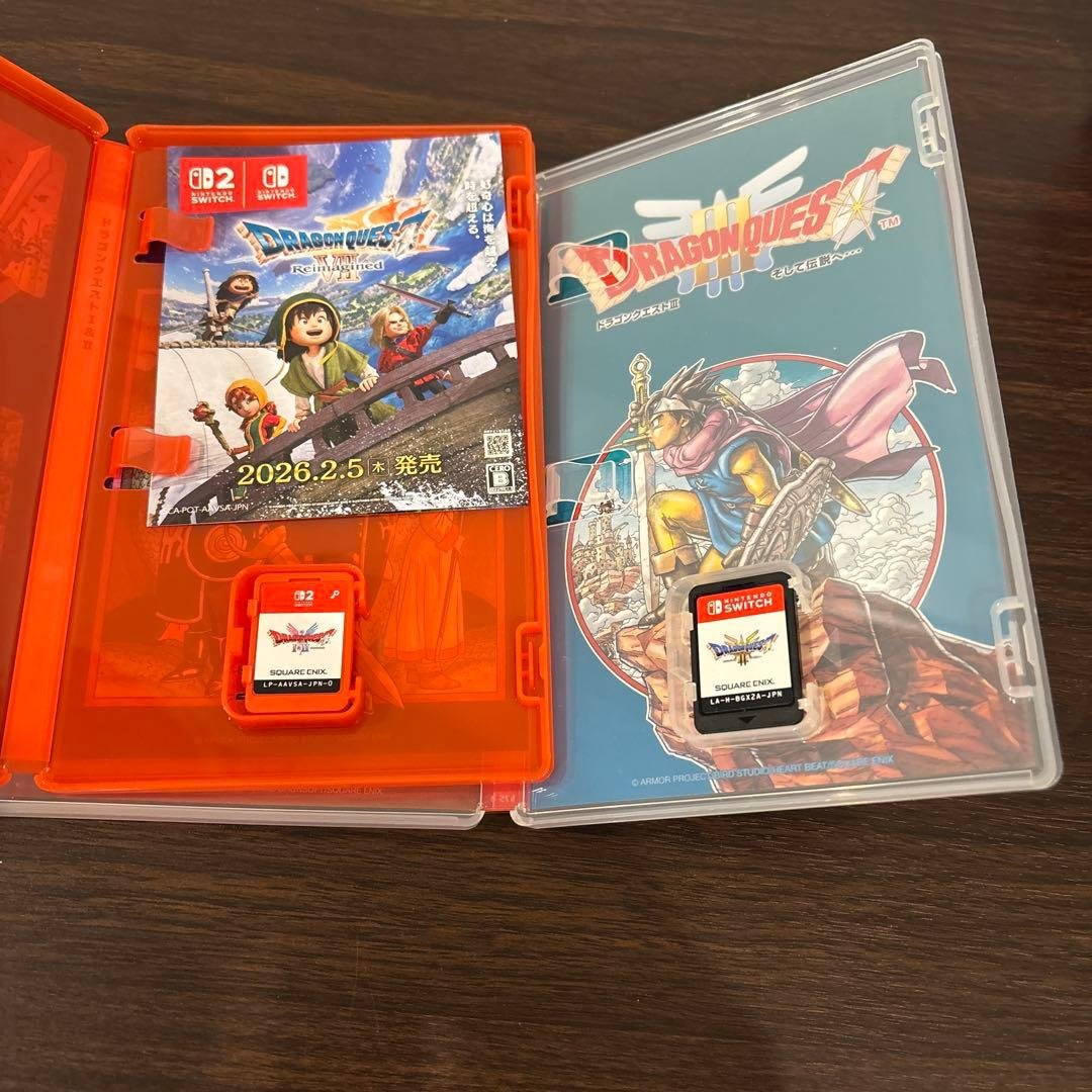 ドラゴンクエスト1&2 3 2本セット　Switch ドラクエ