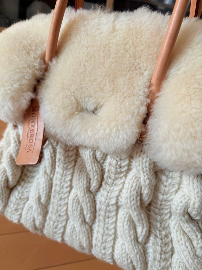 ムートンバッグ　monterosa モンテローザ muku ムク　大サイズ