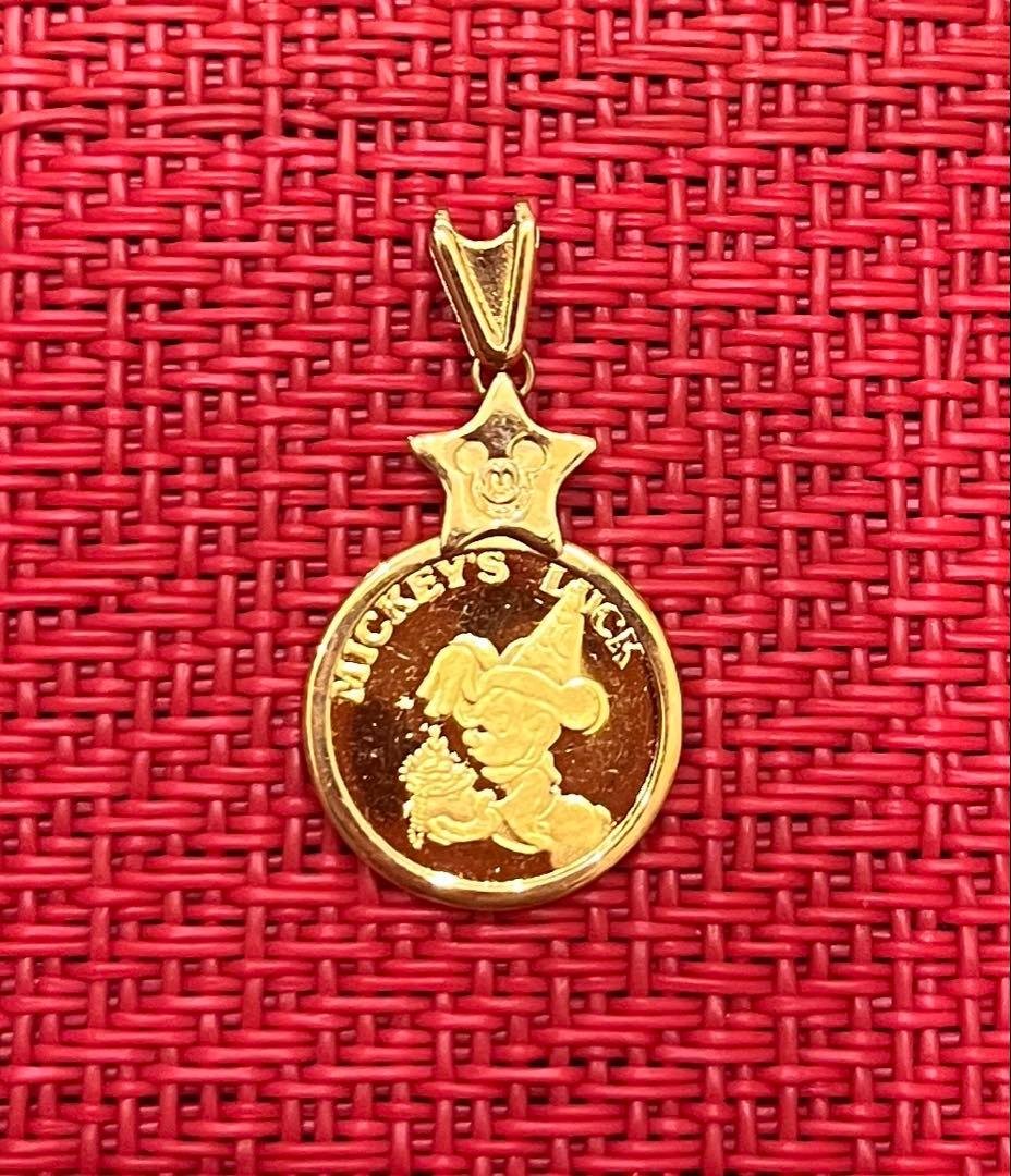 ディズニー ミッキー  ペンダント チャーム 希少 レア Disney