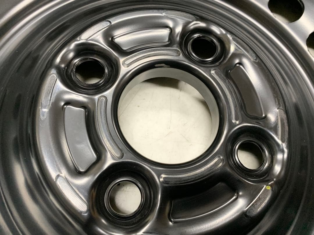 新車外し★N-BOX　N-ワゴン　14×4.5J　4H100　＋40　4本価格