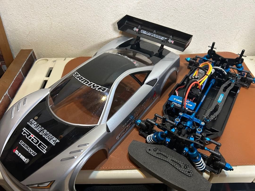 値下げ！！　タミヤ　TT02 TYPE-S シャーシ　オプション多数！！