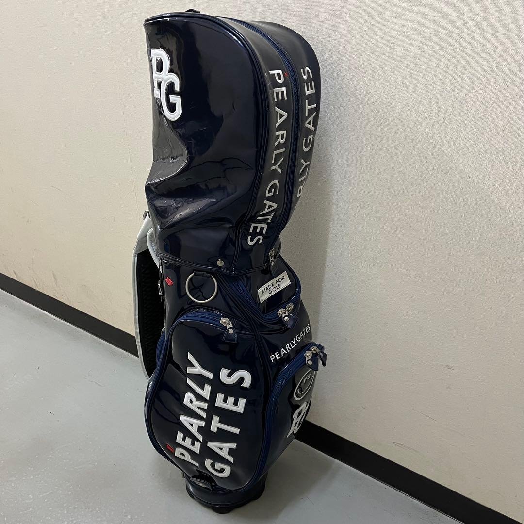 PEARLY GATES キャディバッグ ネイビー