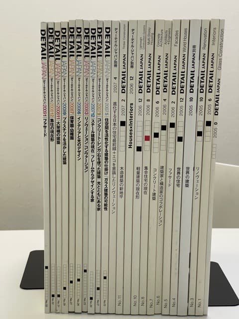 DETAIL JAPAN バックナンバー２３冊