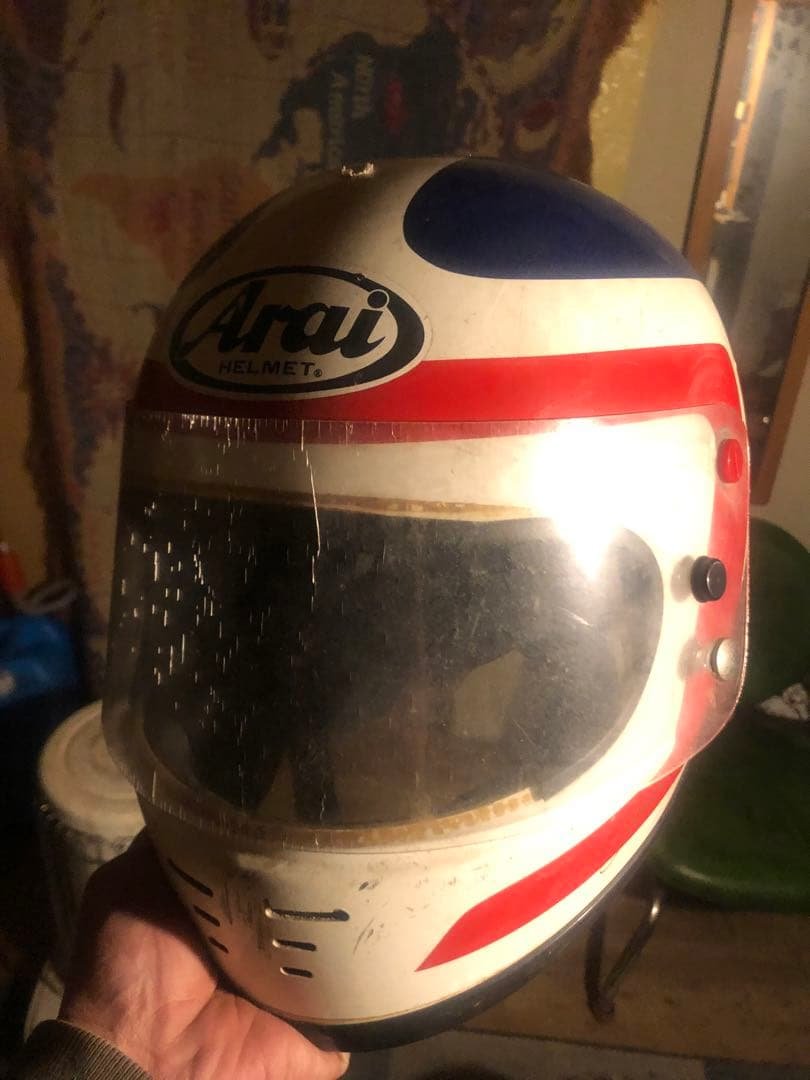 Arai フルフェイスヘルメット フレディスペンサー 当時物/リペア前提