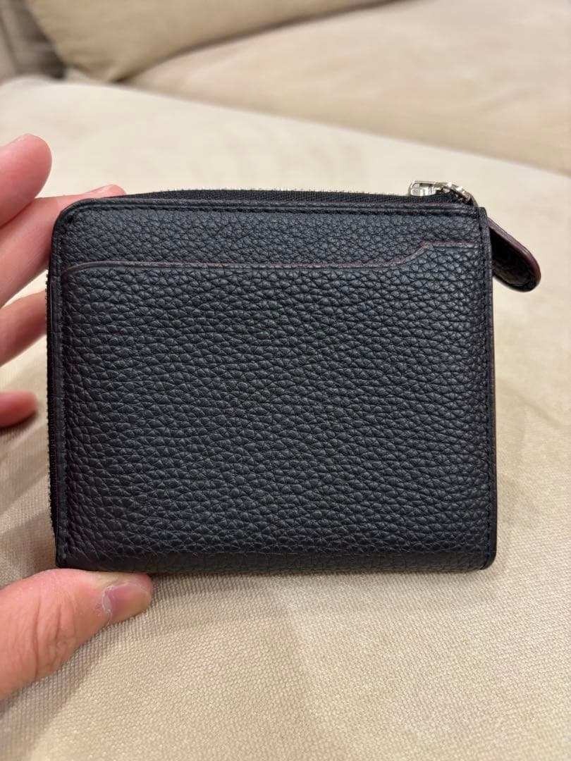 GANZO フレンチカーフ Lファスナー二つ折り財布