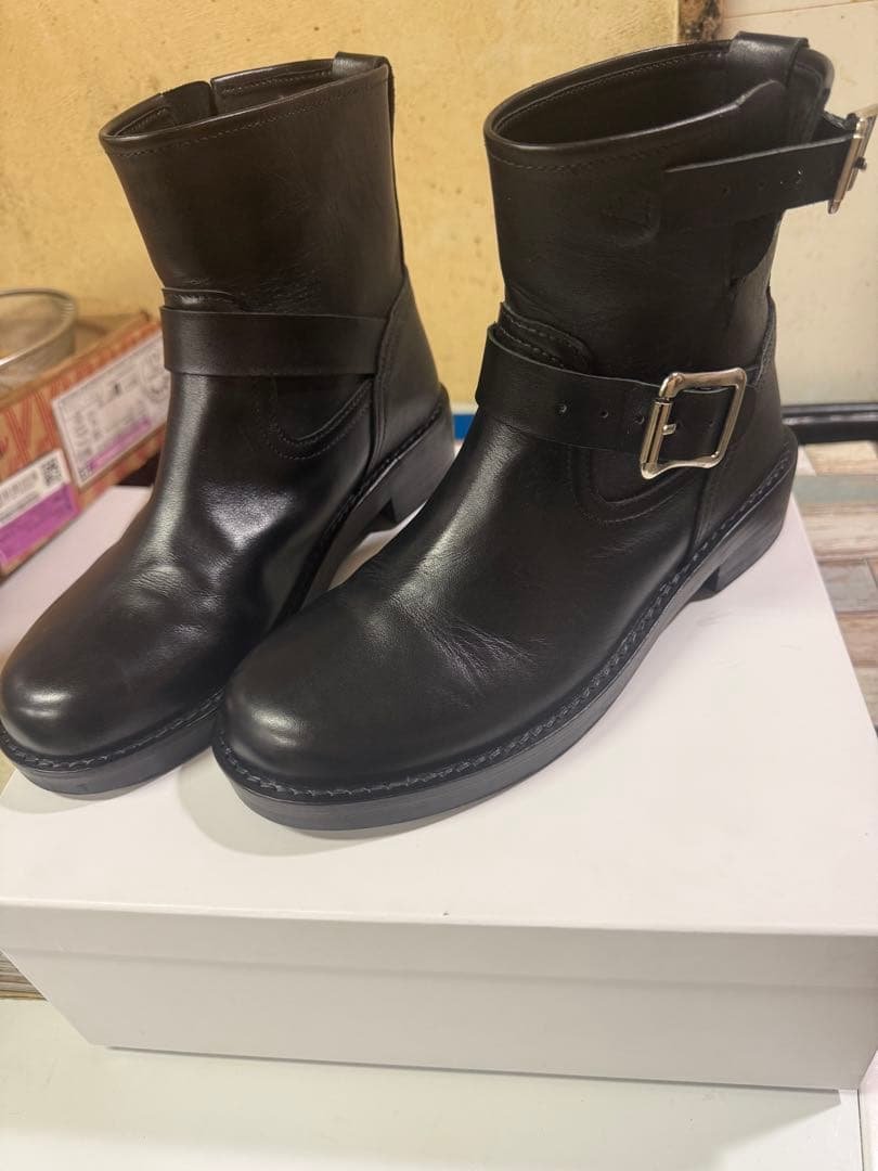 エンジニアブーツ　ワークブーツused ２７センチ４２ 本革　メンズ　レディース