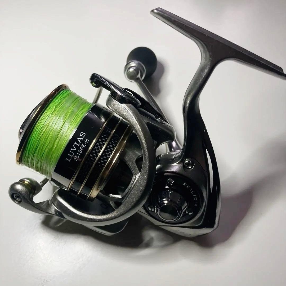 【SALE】ダイワ 12 ルビアス 2510PE-H　ノブ変更　メンテナンス済み