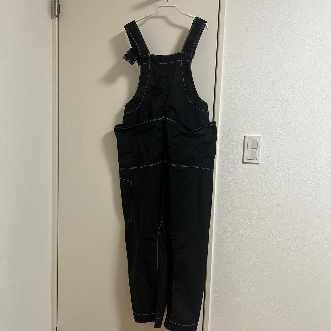 TODAYFUL Frontzip Cotton Salopette黒36