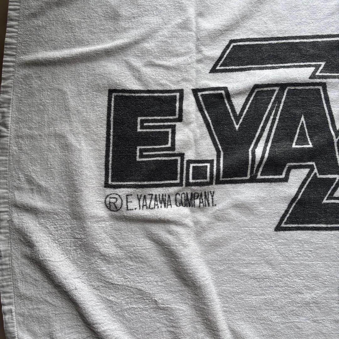 E.YAZAWA ロゴタオル ホワイト