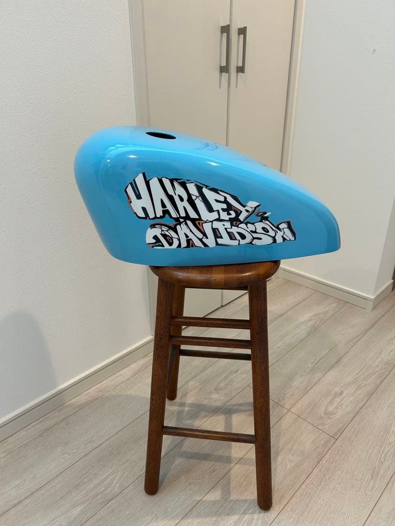 【希少デザイン】サイモンカスタム　タンクカバー　ハーレー　アイアン系