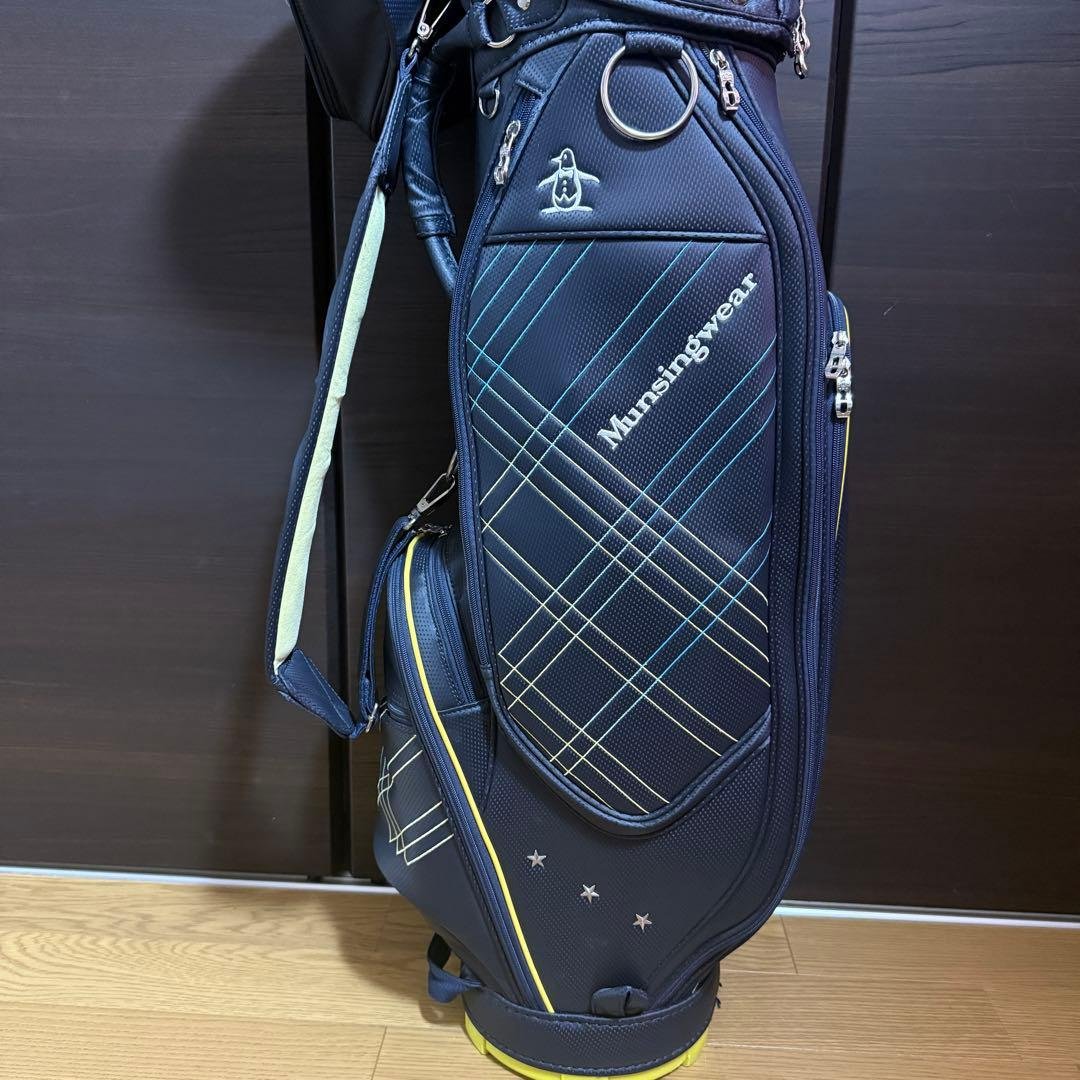 Munsingwear ゴルフバッグ ゴルフバッグ ネイビー