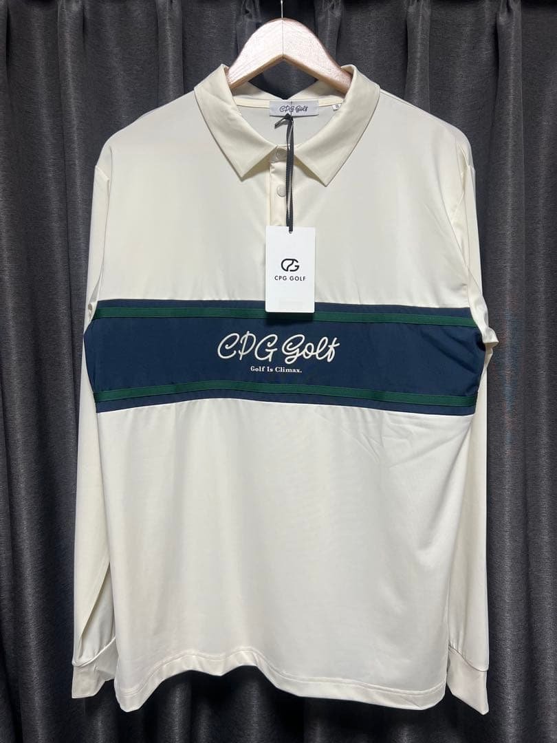 メンズウェア CPG GOLF STRETCH SMOOTH LOGO POLO 3(L)