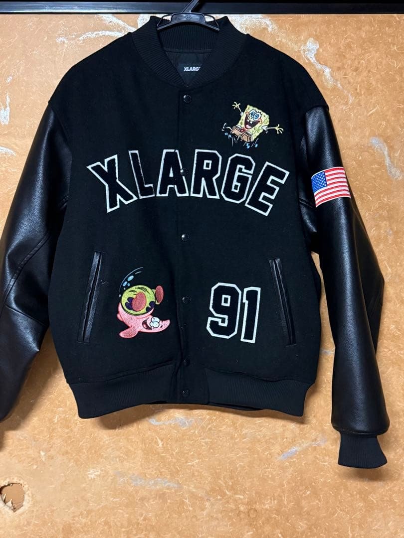 スポンジボブ　スタジャン